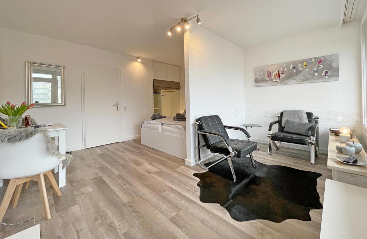Ferienwohnung Mitten In Westerland Mit Balkon Strandlaufer 1 외부 사진