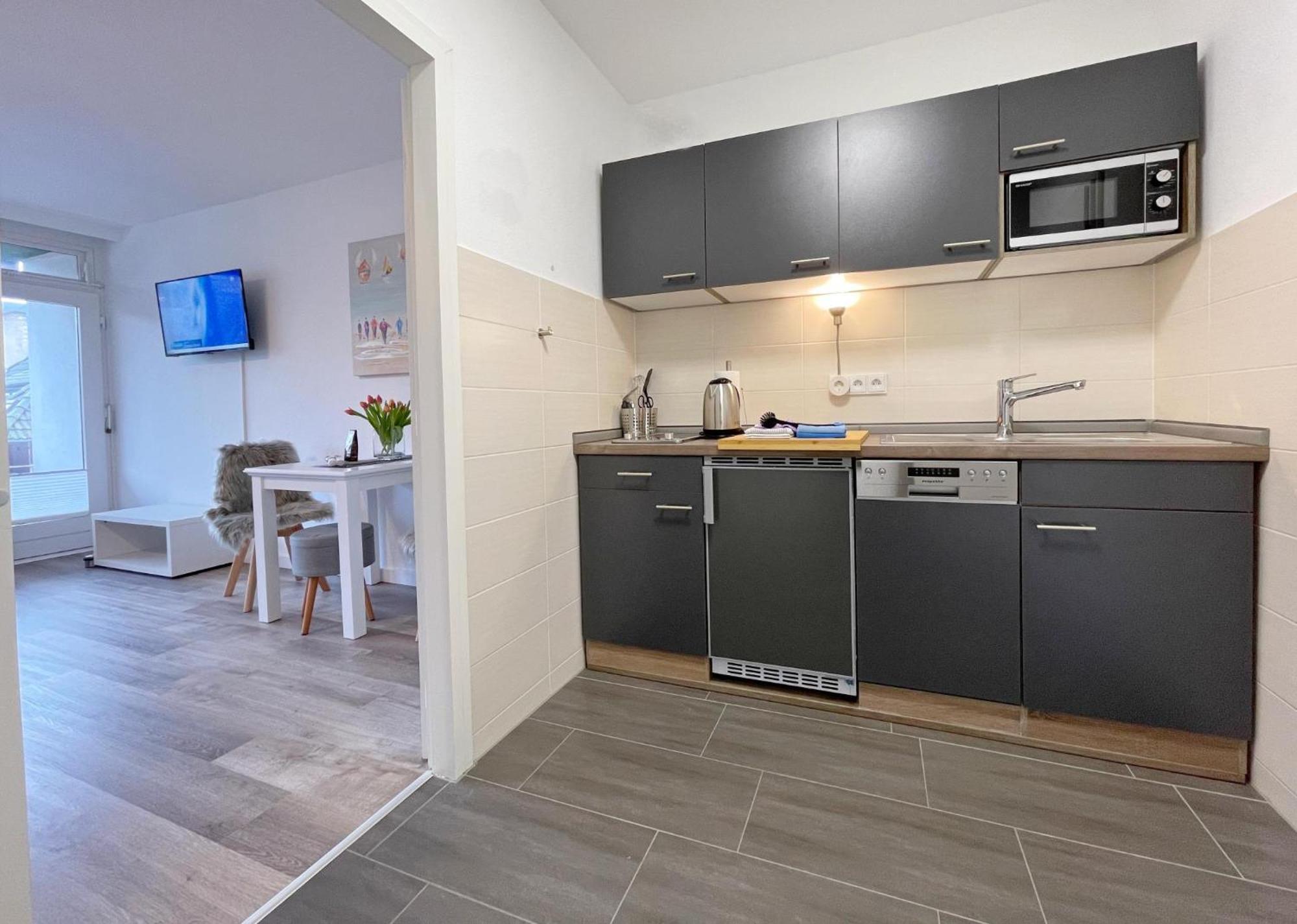 Ferienwohnung Mitten In Westerland Mit Balkon Strandlaufer 1 외부 사진
