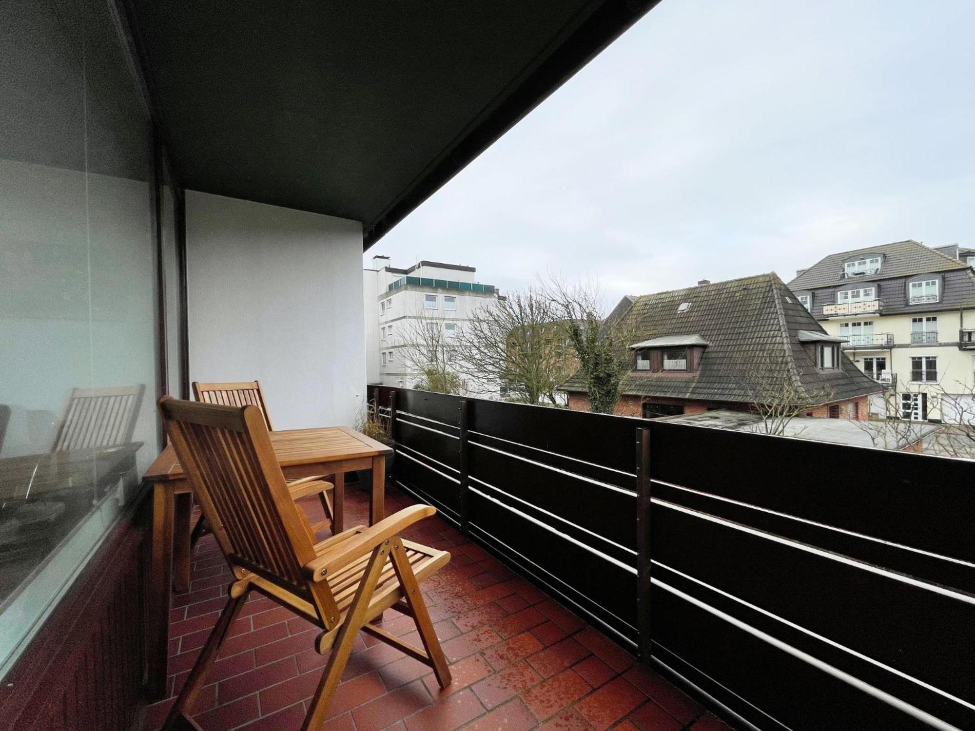 Ferienwohnung Mitten In Westerland Mit Balkon Strandlaufer 1 외부 사진